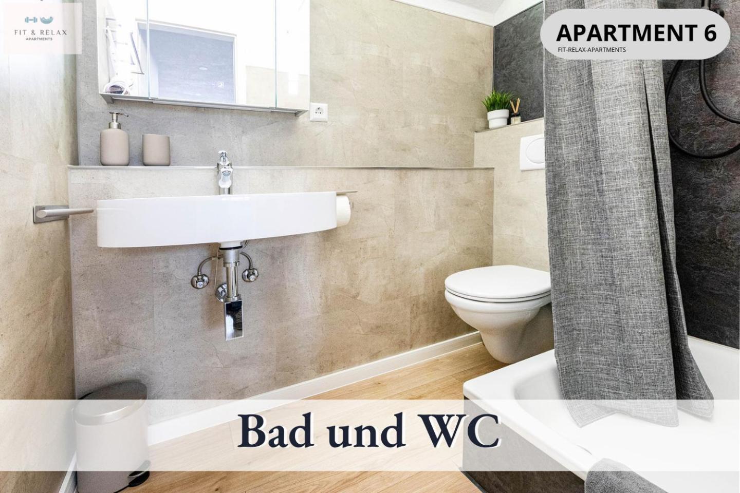 Fit-Relax Apartments Meersburg Mit Eigenem Sportstudio Bagian luar foto